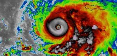 Hurricane Melissa achieves near-perfect symmetry near Jamaica