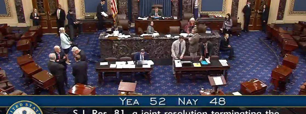 Featured image for: U.S. Senate votes 52-48 to end Trump-era national emergency on Brazil tariffs U.S. Senate votes 52-48 to end Trump-era national emergency on Brazil tariffs