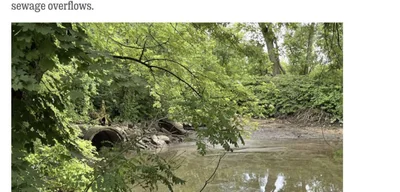 Philadelphia discharges 12.7 billion gallons of sewage into Delaware River annually