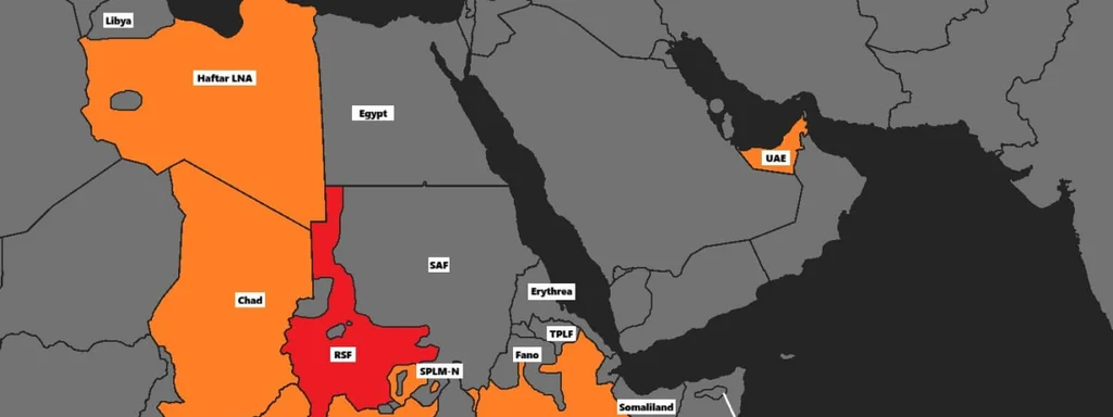 Featured image for: Countries and militias align in Sudanese Civil War: SAF vs RSF Countries and militias align in Sudanese Civil War: SAF vs RSF
