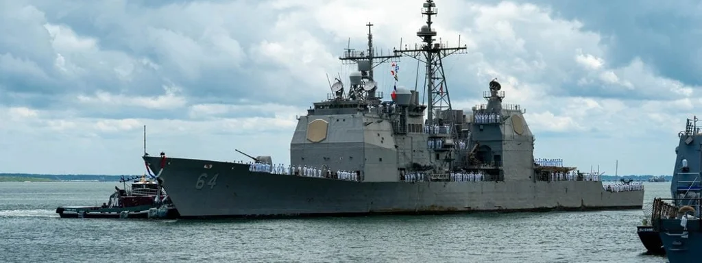 Featured image for: U.S. Navy deploys USS Gettysburg to Caribbean for Venezuela operations U.S. Navy deploys USS Gettysburg to Caribbean for Venezuela operations