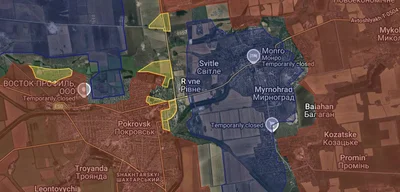 95% of Pokrovsk city under Russian control, Ukrainian garrison at risk
