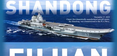 China commissions new aircraft carrier Fujian at Yulin naval base