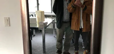 Steve Bannon poses for 'fit check' with Jeffrey Epstein