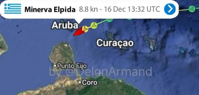 American Tanker MINERVA ASTRA arrives in Venezuela to load crude