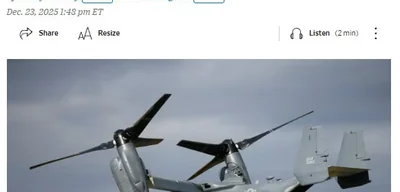 U.S. deploys special-operations aircraft and cargo planes to Caribbean