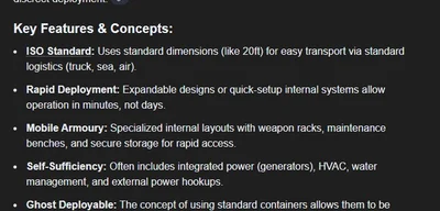 Researchers develop ISO Container & Portable, Fast, Transformers & Ghost Deployable Arms