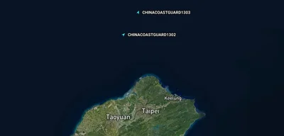 China's Coast Guard conducts law-enforcement patrols near Taiwan