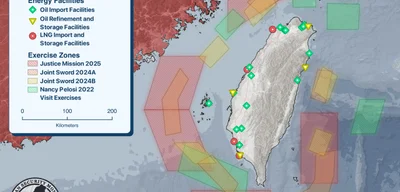 Taiwan rehearses blockade of major energy import facilities in exercises