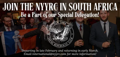 NYYRC to attend Lex Libertas global conference in South Africa this February