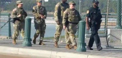 National Guard troops patrolling streets of Memphis, Tennessee