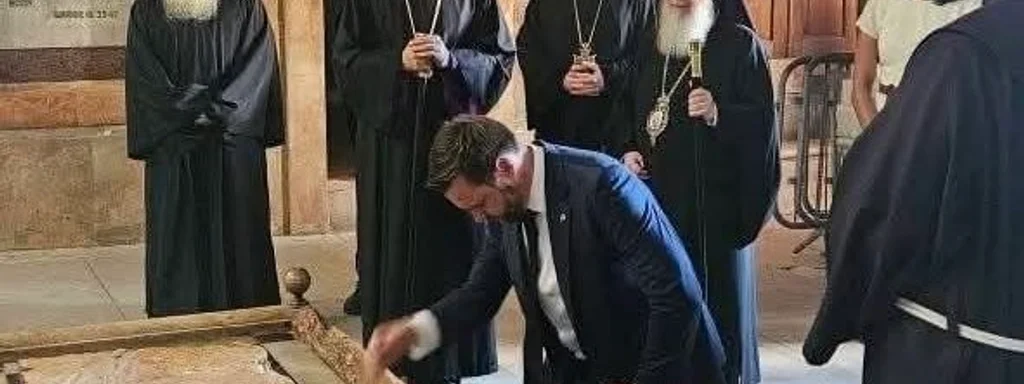 Featured image for: U.S. Vice President JD Vance visits Church of the Holy Sepulchre in Jerusalem U.S. Vice President JD Vance visits Church of the Holy Sepulchre in Jerusalem