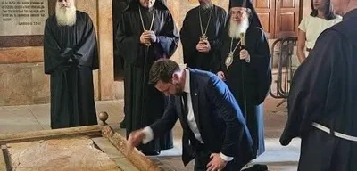 U.S. Vice President JD Vance visits Church of the Holy Sepulchre in Jerusalem