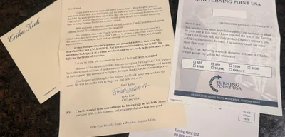 Turning Point USA seeks donations to support Charlie Kirk's legacy