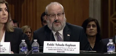 Rabbi Yehuda Kaploun plans to work with social media on algorithms to suppress hatred