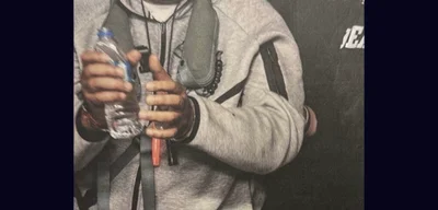 President Trump shares photo of President Maduro in U.S. custody