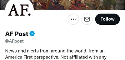 X account AF Post requests to join Ben Shapiro's Daily Wire