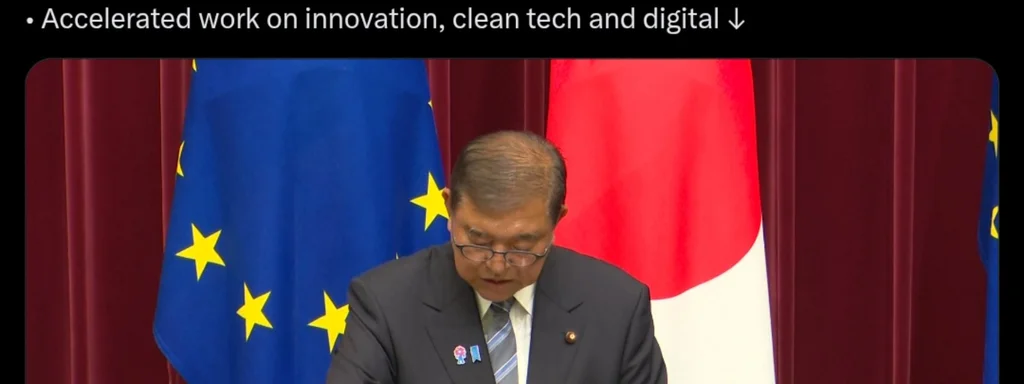 EU and Japan Forge Competitiveness Alliance to Boost Trade and Secure Rare Earths