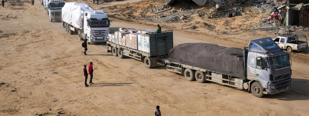 161 Aid Trucks Deliver Critical Supplies to Gaza Amid Humanitarian Crisis
