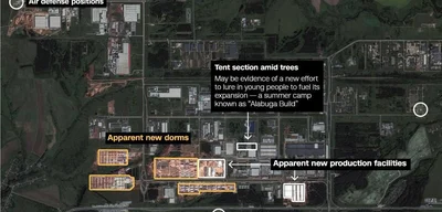 Russia's Alabuga Drone Factory Expands Production Capacity to Bolster Ukraine War Efforts