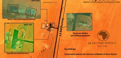 Russia’s Africa Corps Expands Influence with Upgrades at Libya’s Maaten el-Sarra Base