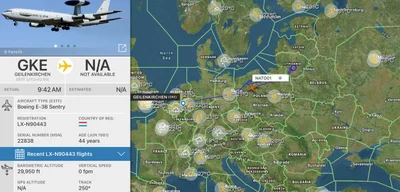 NATO E-3B Sentry Completes Surveillance Mission Over Russia Amid Heightened Tensions