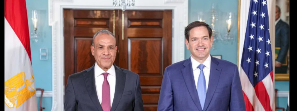 US Secretary Rubio Commends Egypt's Vital Role in Gaza Mediation and Sudan Peace Efforts