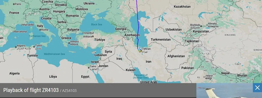 U.S. Sanctions Russian Firm After Il-76TD Leaves Tehran with Suspected Arms Delivery