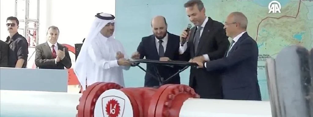 Turkey Begins Natural Gas Flow to Syria, Boosting Energy Exports by 25%