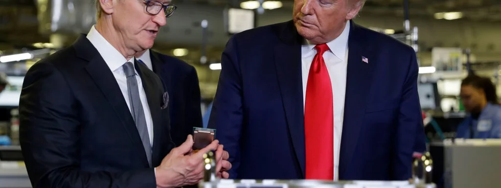 Trump Announces Apple’s $100B Investment to Revitalize U.S. Manufacturing Supply Chains