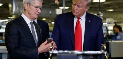 Trump Announces Apple’s $100B Investment to Revitalize U.S. Manufacturing Supply Chains