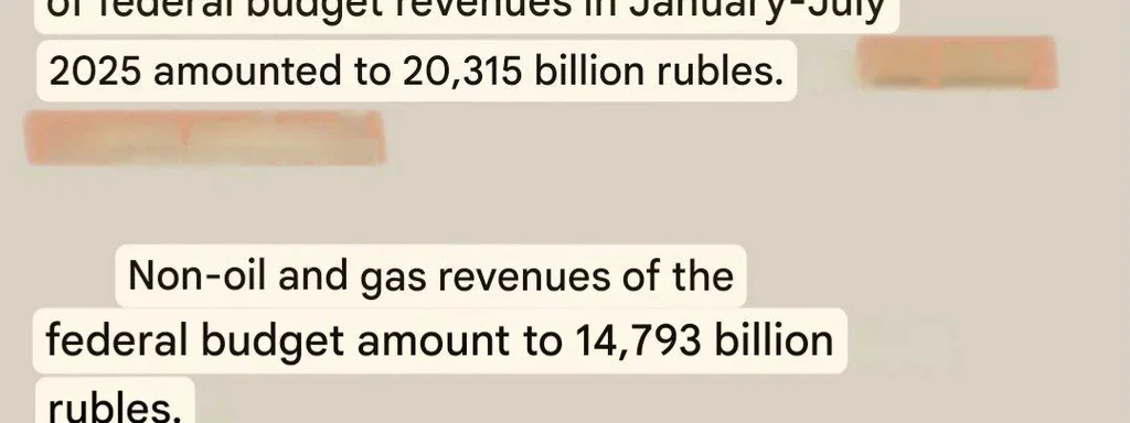 Russia's Budget Crisis Deepens: 5 Trillion Ruble Shortfall Exposes Economic Strain