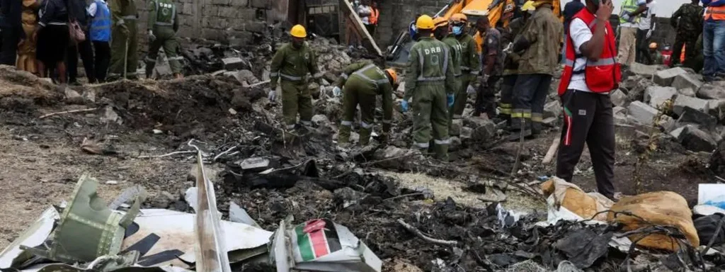 Tragic Nairobi Aircraft Crash Claims Six Lives, Including Four Medical Crew