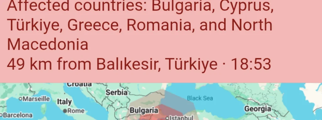 6.2 Magnitude Earthquake Strikes Türkiye, Shaking Neighboring Regions and Raising Alarm