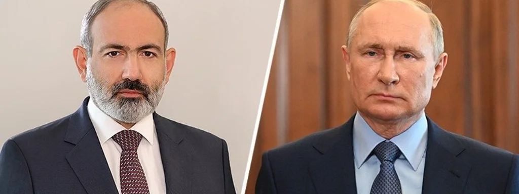 Putin and Pashinyan Hold Urgent Phone Call Amid Rising Tensions in Armenia