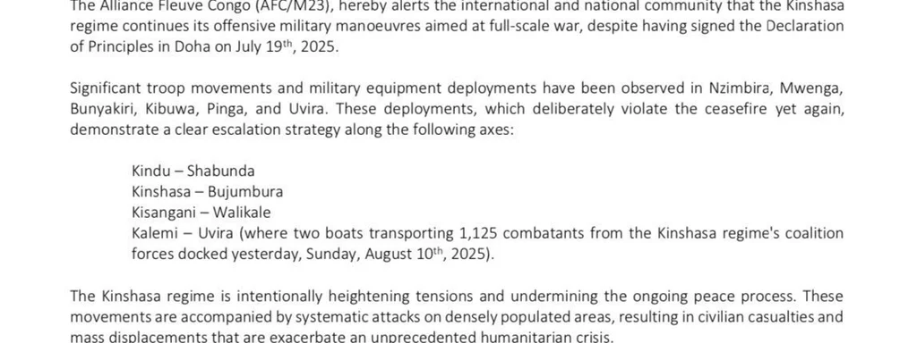 M23 Rebels Claim DRC Forces Violated Ceasefire, Sparking Deadly Civilian Crisis