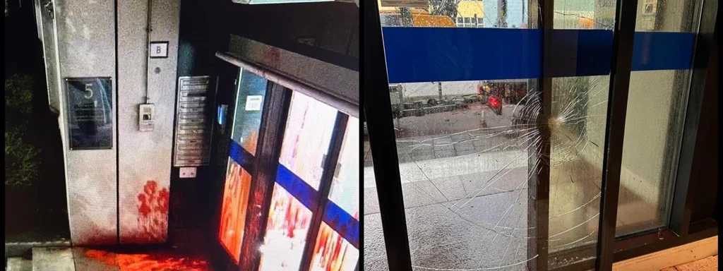 Three Arrested for Vandalizing Israeli Embassy in The Hague, Security Heightened