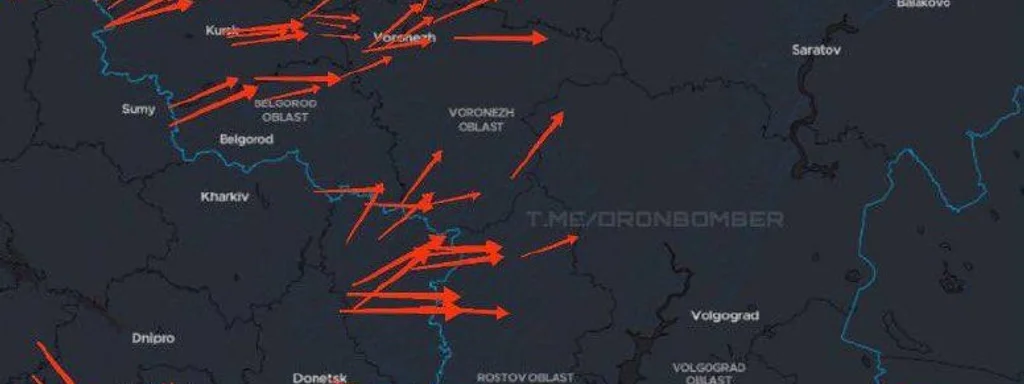Ukraine Launches Unprecedented Drone Assault on 12 Russian Regions, Heightening Tensions