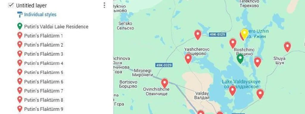Putin's Valday Villa Fortified: 11 Pantsir S-1s and S-400 Complex Deployed