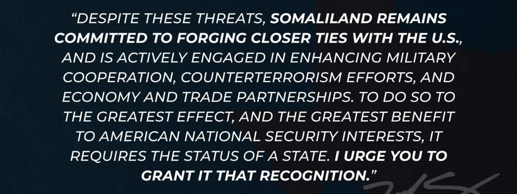 Sen. Cruz Urges Trump to Recognize Somaliland's Independence for U.S. Security