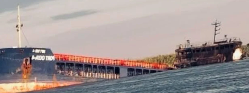 Ukrainian Forces Target Russian Cargo Ship, Disrupting Supply of Iranian Drone Parts