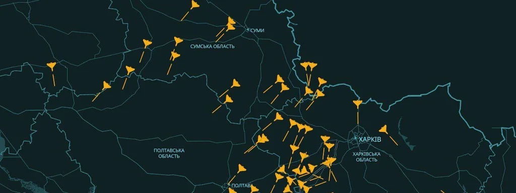 Breaking: Russia Launches 70 Kamikaze Drones in Ukraine Attack