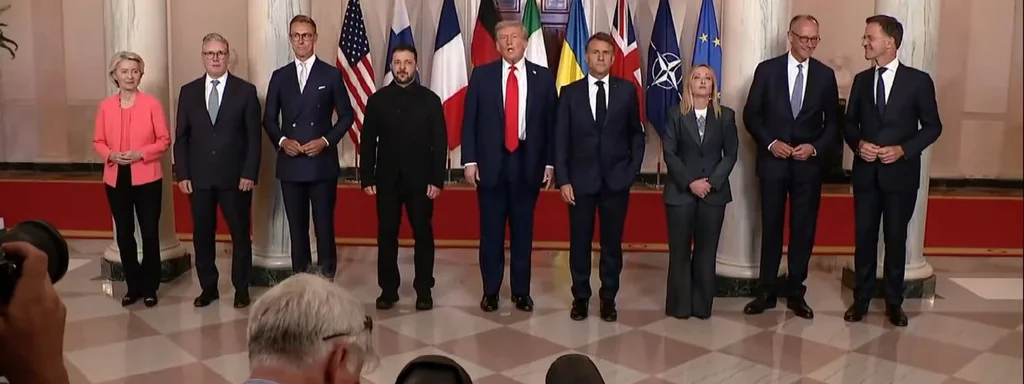 Breaking: Trump Concludes Urgent Meeting with Zelensky and EU Leaders