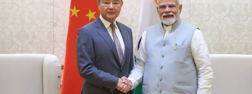 Breaking: China’s Wang Yi Meets India’s Modi for Critical Talks
