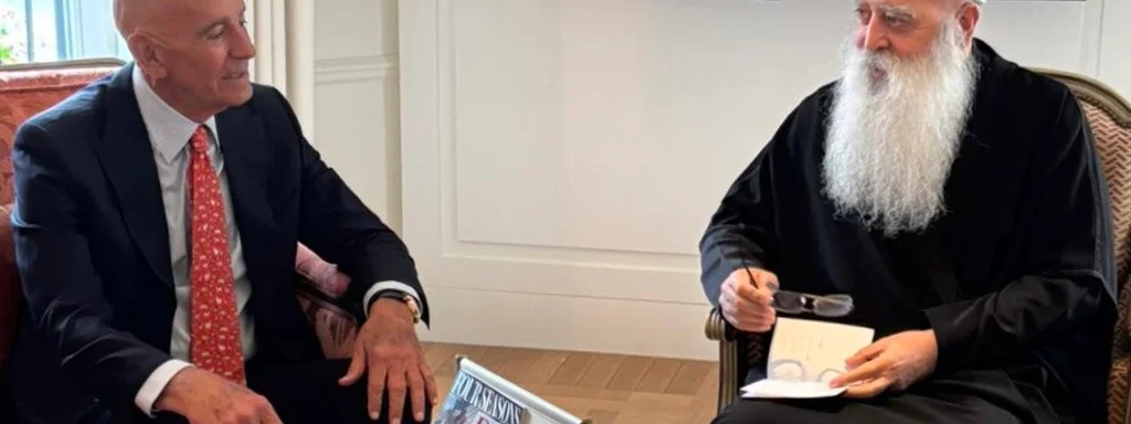 Breaking: US Envoy Tom Barrack Meets Druze Leader in Historic Talks