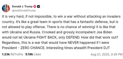 Breaking: Trump Blames Biden for Ukraine's Struggles in War