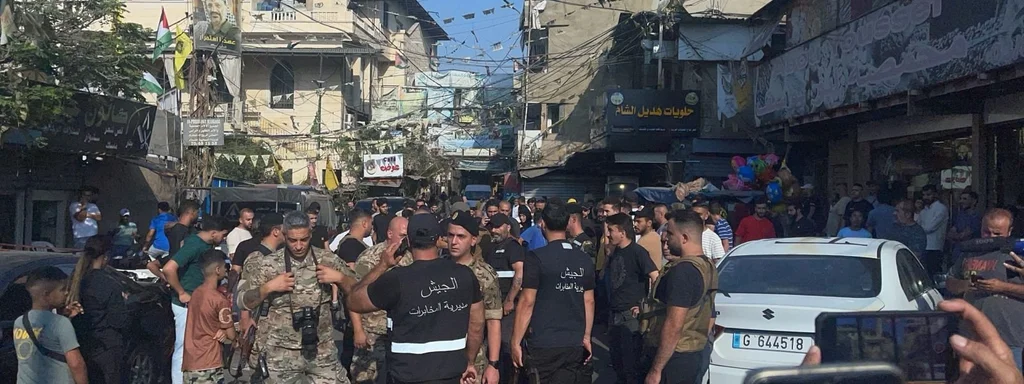 Breaking: Lebanese Army Secures Burj El Barajneh Camp for Disarmament