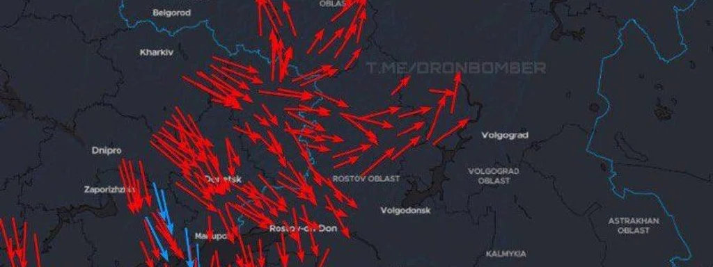 Breaking: Ukraine Launches Major Drone Assault on Southern Russia