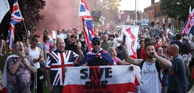 Nationwide Protests Erupt Over UK Asylum Policies Amid Chaos