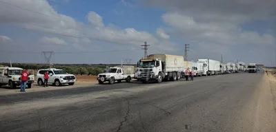 31-Truck Convoy Delivers Vital Supplies to As-Suwayda's Druze Community